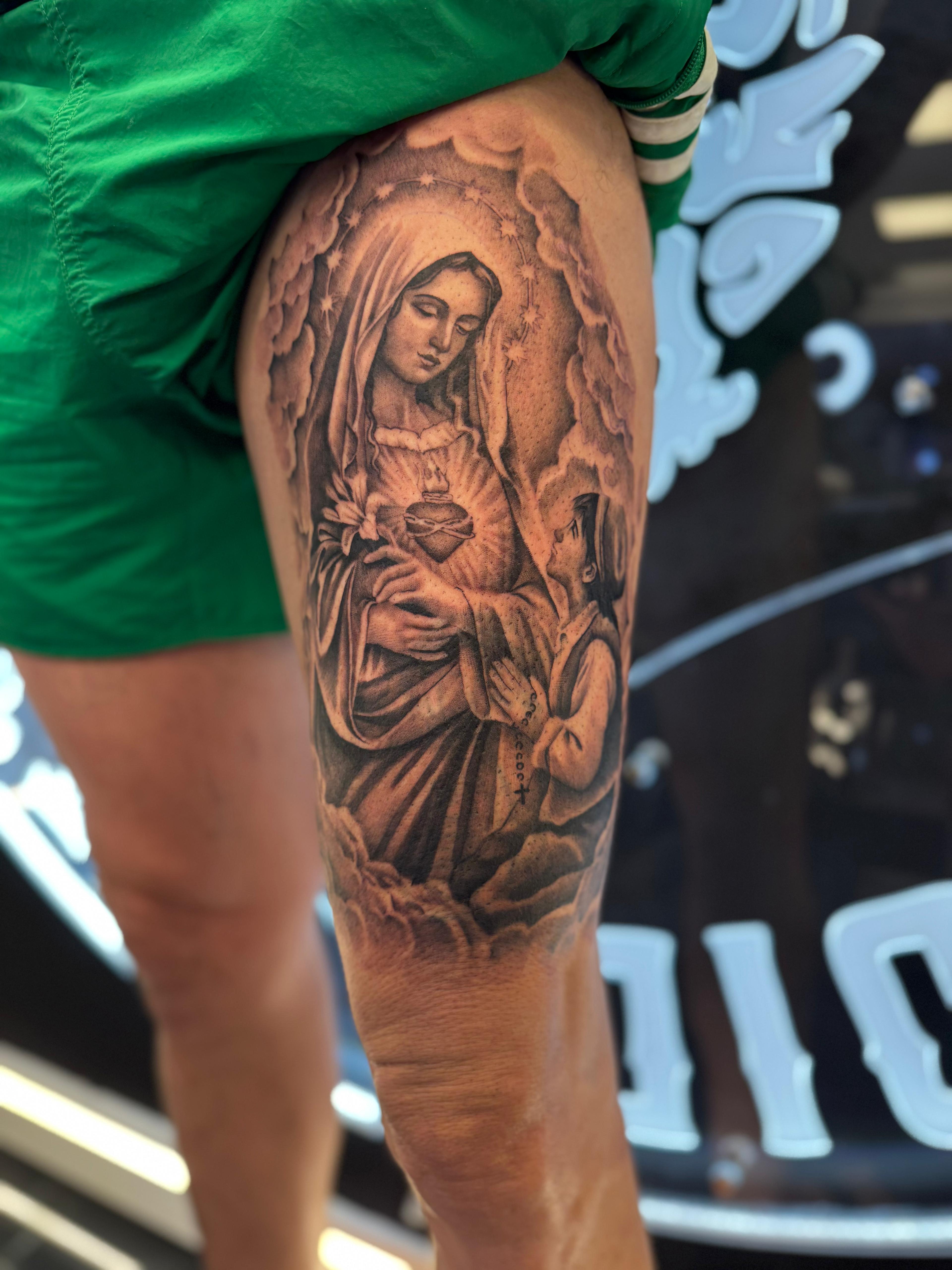 Playa Tattoo studio and tattoo work in Gran Canaria